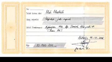 Plt. Kades Sidokepung kecamatan Buduran Kab. Sidoarjo dilaporkan ke KEJARI Sidoarjo atas Dugaan korupsi dana Penyalahgunaan wewenang jabatan Dana BK ( Bantuan Keuangan ) Rp1 Milyar tahun anggaran 2025